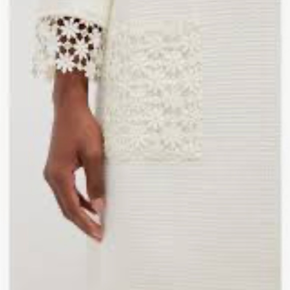 Tuckernuck Ivory Lace Cuff Midi Dress - Picture 4 of 4